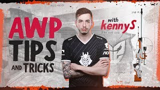 G2 kennyS  AWP Tips and Tricks [upl. by Noivad112]