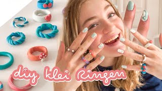 DIY SIERADEN MAKEN VAN KLEI [upl. by Debi292]