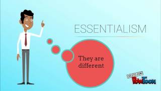 Existentialism vs Essentialism [upl. by Nomzzaj]