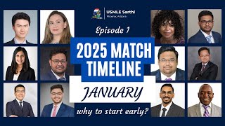 2025 Match Timeline January  Rotations  Research  ERAS  Interviews [upl. by Salisbarry]