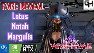 FACE REVEAL Lotus Natah Margulis Without Mask 2024 Warframe [upl. by Nahum]