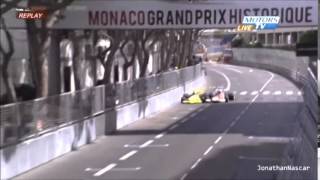 Big Crash Monaco Historic GP 2014 [upl. by Ilario]