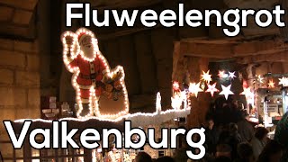 Kerstmarkt in Fluweelengrot  Valkenburg [upl. by Ronoh]