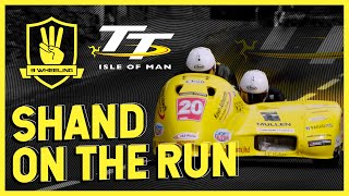 SHAND ON THE RUN 💨 In high gear by Gordon Shand amp Frank Claeys 🏴󠁧󠁢󠁳󠁣󠁴󠁿 🇧🇪 at the 2018 TT 🇮🇲 [upl. by Amabil]