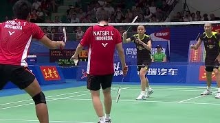 TAhmadLNatsir v Zhang NZhao YLXDSF Wang Lao Ji BWF World Champ2013 [upl. by Paquito]