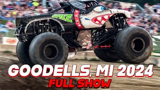 Monster Trucks Goodells MI 2024 FULL SHOW [upl. by Sparky]