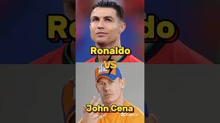 Ronaldo vs John Cena shorts ronaldo johncena [upl. by Rednasyl]