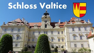 2024  Schloss Valtice  Feldsberg  Liechtenstein  Tschechien  CZ  Barockschloss [upl. by Aihsekan506]