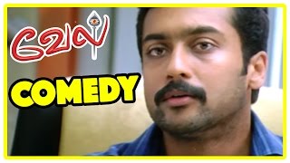 Vel Movie comedy scenes  Vel  Surya amp Asin Romantic Comedy scene  Surya  Vadivelu  Asin [upl. by Nalahs]