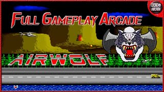 🚁AIR WOLF Full Gameplay ARCADE 1Loop🚁 [upl. by Elbon]