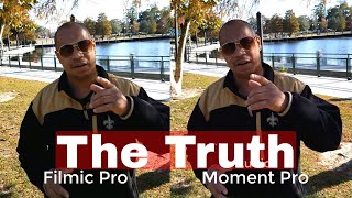 Filmic Pro Vs Moment Pro Camera Comparison  Which One Is Better [upl. by Halford]