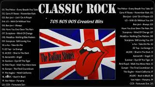 Classic Rock Songs 70s 80s 90s Full Album  Queen Eagles Pink Floyd Def Leppard Bon Jovi [upl. by Jansson]