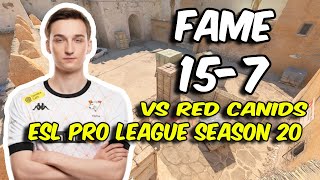 CS2 POV  Virtuspro fame 157 vs RED Canids Dust2  ESL Pro League Season 20 [upl. by Dyane]