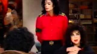 Michael Jackson amp Elizabeth Taylor  Estratto Interview in Neverlandflv [upl. by Lita]