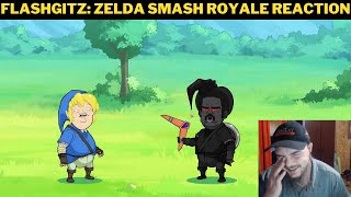 Flashgitz Zelda Smash Royale Reaction [upl. by Pero802]