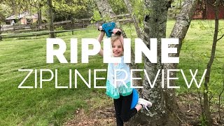 Ripline Zipline Review Setup amp Demonstration [upl. by Bronk142]