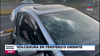 Conductor chocó en Periférico Oriente y abandonó a su copiloto  Noticias GDL con Fabiola Anaya [upl. by Lou]