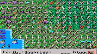 SimEarth SNES Part 4  Frog people [upl. by Chipman777]