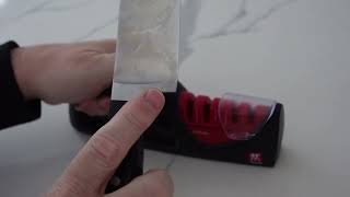 Will the ZWILLING KNIFE SHARPENER Actually Sharpen Knives [upl. by Riamu]