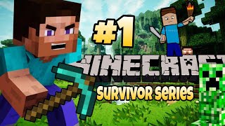 I Started SURVIVAL SERIES in Minecraft Part1 like Mythpat [upl. by Barty]