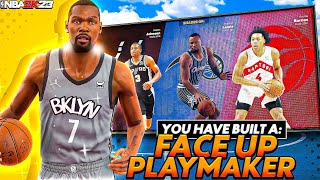 BEST FACEUP PLAYMAKER BUILD ON NBA 2K23 OLD amp NEW GEN VOL 3 [upl. by Esirehs]