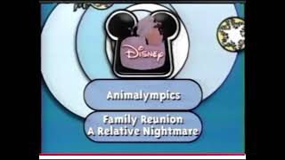 DISNEY NEXT ANIMALYMPICS TO FAMILY REUNION A RELATIVE NIGHTMARE FRIDAY 21ST JANUARY 1991 [upl. by Ahselrak384]