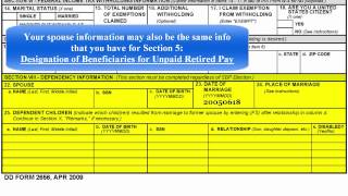 NCNG Retirement Services DD 2656 Data for Payment of Retired Personnel [upl. by Specht466]