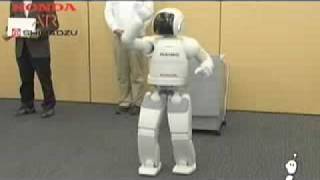 Asimo controlled by brainmachine interface [upl. by Higginson]