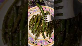 Healthy Green Beans Recipe  Chinese Garlic Green Beans  Green Beans Stir Fry youtubeshorts [upl. by Tirrej457]