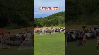 Munro vs Newell Dcup Easy goal 👌 [upl. by Nolyar]