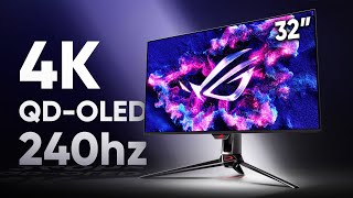 The Ultimate 32inch QDOLED Monitor by Asus [upl. by Enifesoj]