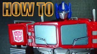 HOW TO Transformers Generations Combiner Wars OPTIMUS PRIME [upl. by Vanya13]