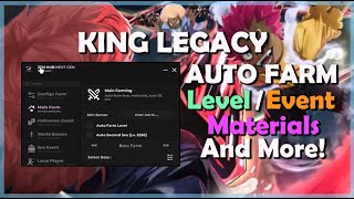 UPD King Legacy Script Hack • Auto Farm Level  Materials  Event amp More [upl. by Colver]