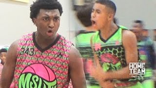 Kyree Walker Vs Julian Newman 52 points Was Epic CRAZY Game at MSHTV Camp [upl. by Gothar]