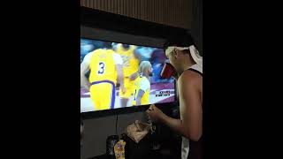 LAKERS vs CAVS Race to 10 pts First BasketRUI Reaction Video patriciobosspaldo nba [upl. by Allebram447]