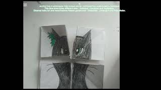 Маска превратности жизни коты воителиPuzzle origami Warrior Cats homemadeHandwerk поделка [upl. by Trudie115]