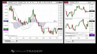 NinjaTrader 8  Chart Panels and Objects [upl. by Nauquf]