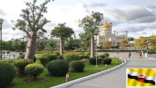 NEGARA BRUNEI DARUSSALAM walking around Bandar Seri Begawan nice place amp got a few stuff 2024 [upl. by Enattirb]