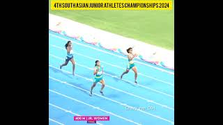 Womens 400m Run Final 🫀👀💯 athletics 400mrun sports shortvideo shorts [upl. by Acinaj46]