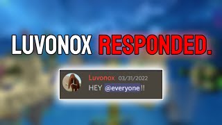 Luvonox ADMITTED To Faking His Clutches [upl. by Nosliw848]