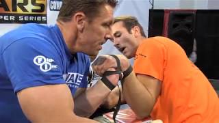 Arm Wars  Arm wrestling  Nannestad SWE v Rakers USA [upl. by Arinaj]