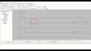 PLC ADVANCED COMMANDS  3SEQUENTIAL OPERATION OF MOTOR [upl. by Battat4]