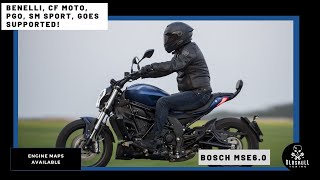 Benelli CF Moto Goes PGO NOW available Bosch MSE60 [upl. by Eornom]