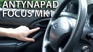 Antynapad aktywacja Ford Focus MK1 automatyczny centralny zamek [upl. by Yetsirhc370]