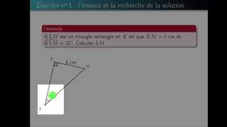 Trigonométrie  exercices de base 13 [upl. by Irrol]