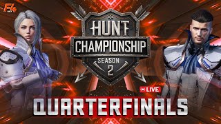 Hunt Championship S2  Quarter Finals  Day 1  BGMI [upl. by Anwahsiek]