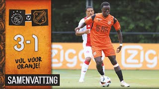 🎬 Afsluiting van de voorbereiding  Samenvatting Jong Ajax  FC Volendam 3  1 [upl. by Naples]