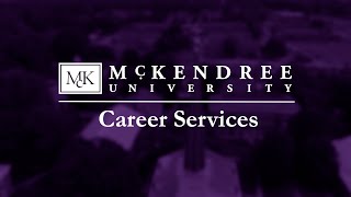 Career Services  McKendree University [upl. by Nolyaw]