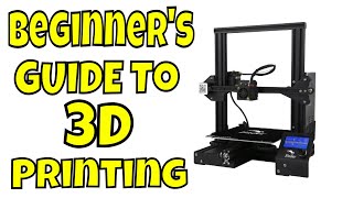 Getting Started with 3D Printing using Creality Ender 3 [upl. by Ahsilra774]