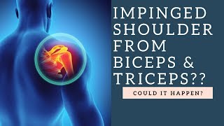 Can Shoulder Impingement Be CAUSED By Tight Biceps amp Triceps [upl. by Katharine633]